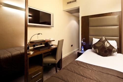 Habitación Individual Estándar del hotel Mercure London Paddington. Foto 12