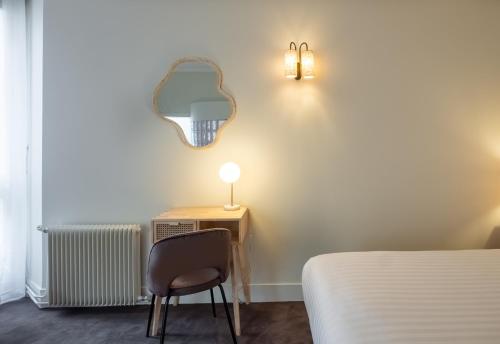 Habitación Doble Estándar del hotel Makom Pereire. Foto 3