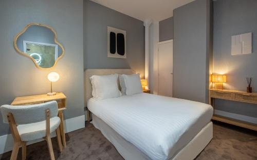 Habitación Doble del hotel Makom Pereire. Foto 4
