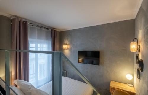 Habitación Doble Pequeña del hotel Makom Pereire. Foto 4