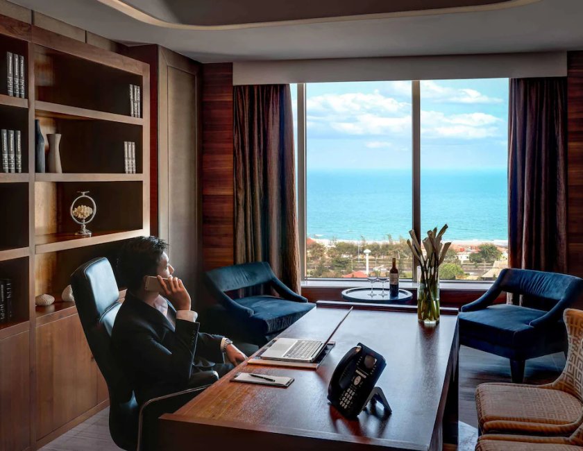 Suite 1 Cama king 2 habitaciones Presidencial Club del hotel Pullman Vung Tau. Foto 5