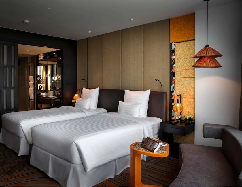 Habitación doble Superior Vista ciudad Con Vistas 2 Camas individuales del hotel Pullman Vung Tau. Foto 6