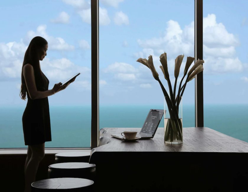 Habitación doble 1 Cama king Vista ciudad Club Business Con Vistas del hotel Pullman Vung Tau. Foto 9