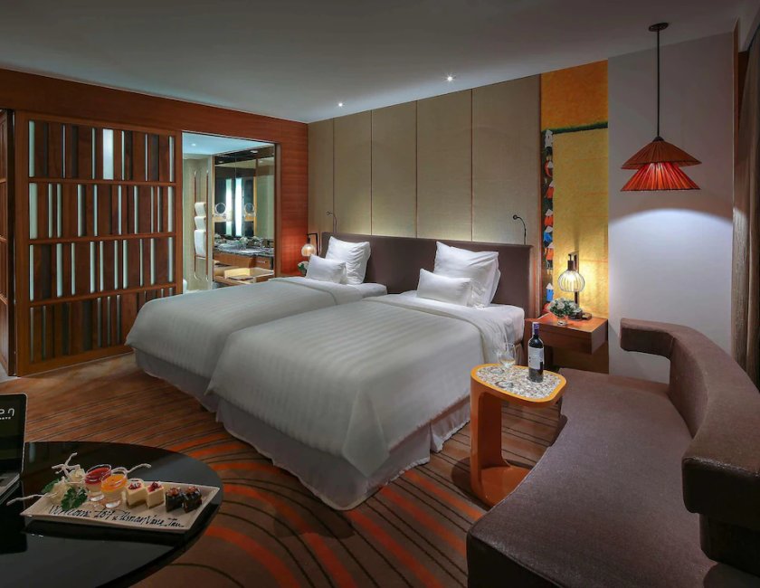 Habitación doble Vista ciudad Club Business Con Vistas 2 Camas individuales del hotel Pullman Vung Tau. Foto 3