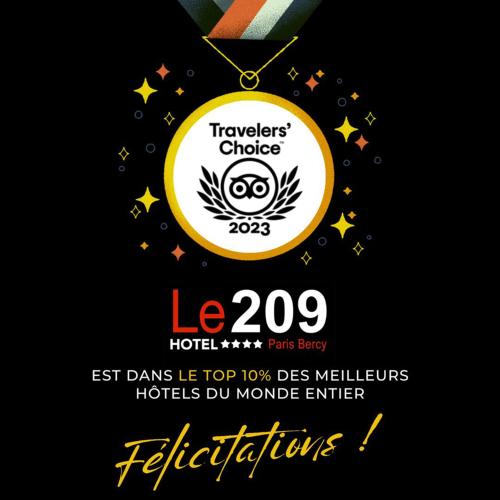 Habitación Familiar Comunicada del hotel Le 209 Paris Bercy