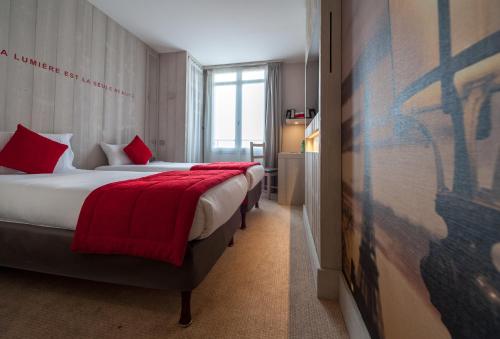 Habitación Doble Estándar - 2 camas del hotel Le 209 Paris Bercy. Foto 10