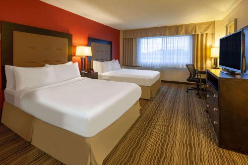 Habitación Doble con 2 camas dobles - No fumadores del hotel Randolph Liverpool/Syracuse/Airport West, Trademark