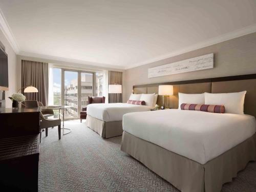 Habitación Deluxe con 2 camas grandes del hotel Fairmont Washington, D.c., Georgetown