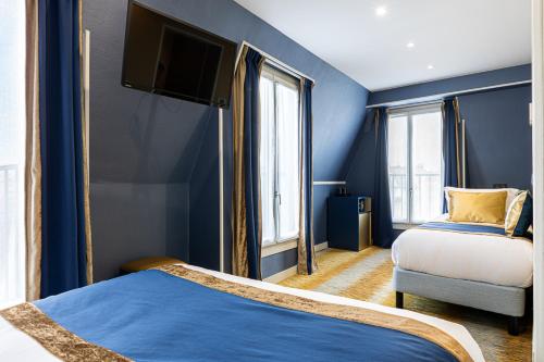 Habitación Triple Superior del hotel Trianon Gare de Lyon. Foto 5