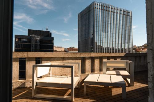 Habitación Doble con terraza del hotel Petit Palace President Castellana