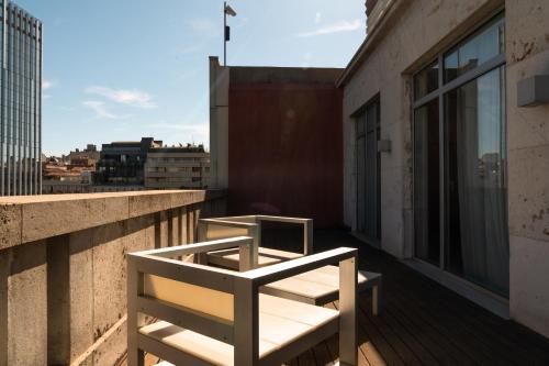 Habitación Doble con terraza del hotel Petit Palace President Castellana. Foto 10