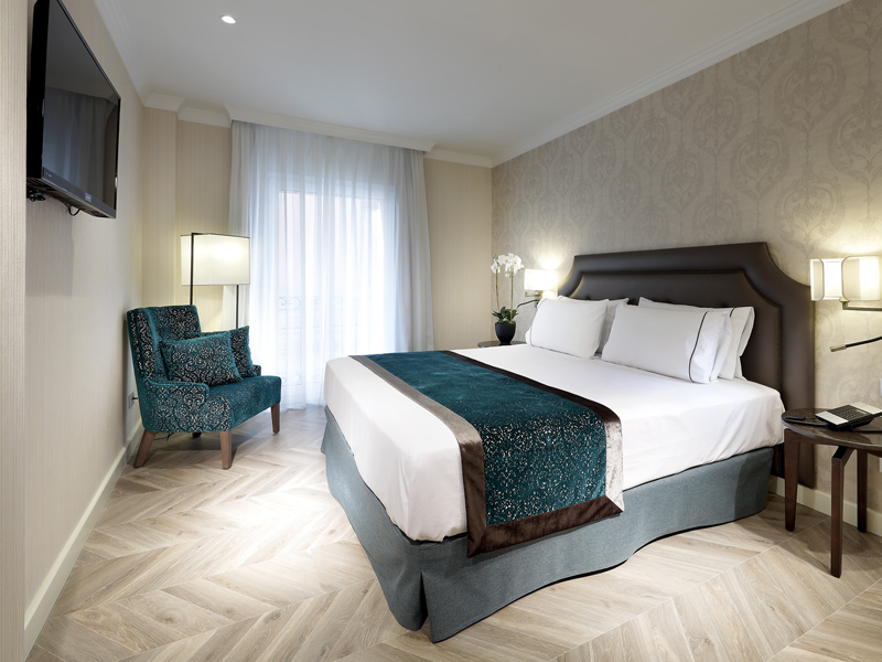 Habitación doble Lujo del hotel Eurostars Casa De La Lírica