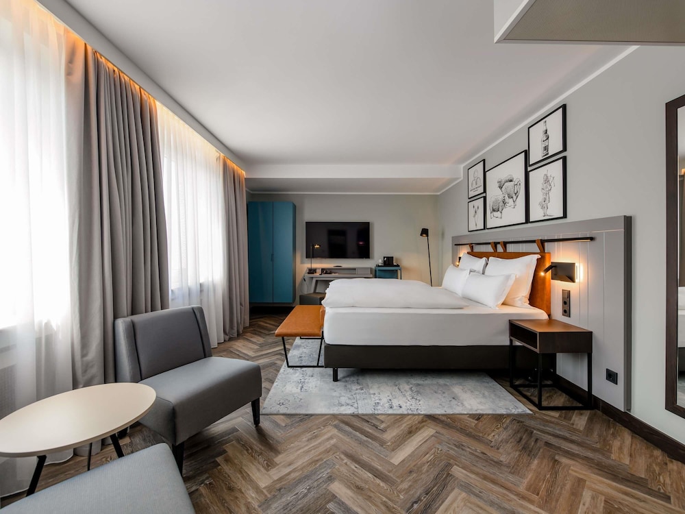 Habitación Comfort con 1 cama king del hotel Mercure Dortmund Centrum. Foto 3