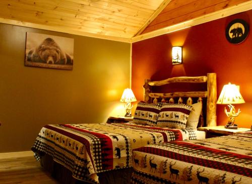 Suite Familiar Deluxe del hotel Sundowner On Lake George. Foto 6