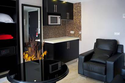 Habitación doble Con Cocina del hotel Mirador De Chamartin