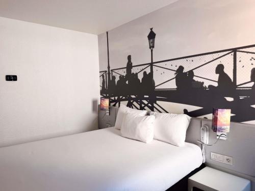 Habitación Doble Estándar del hotel Ibis Styles Paris Tolbiac Biblioteque. Foto 2