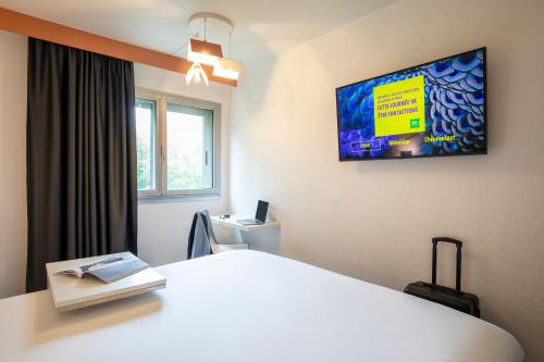Habitación Doble Estándar del hotel Ibis Styles Paris Tolbiac Biblioteque. Foto 3