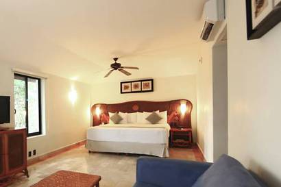 Junior suite del hotel Sandos Caracol Nature Resort and Water Park All Inclusive