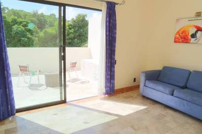 Junior suite del hotel Sandos Caracol Nature Resort and Water Park All Inclusive. Foto 2