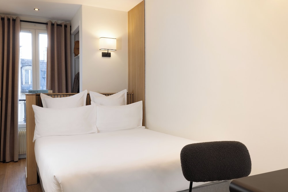 Habitación individual del hotel Korner Montmartre