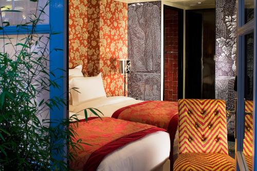 Habitación Doble Privilege - 1 o 2 camas del hotel Le Bellechasse Saint Germain. Foto 3