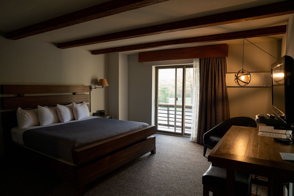 Habitación superior, 1 cama de matrimonio grande, vistas a la montaña del hotel Vienna. Foto 2