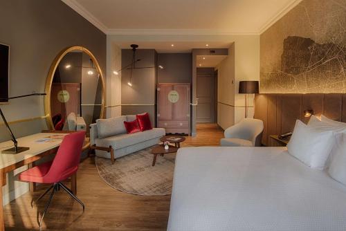 Suite Junior con cama supletoria del hotel Nh Collection Milano Porta Nuova