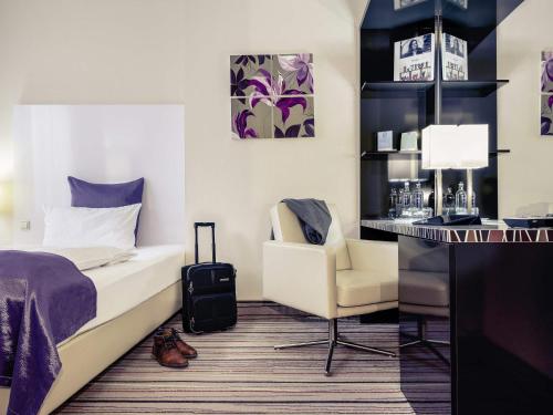 Habitación Individual Estándar del hotel Mercure Wiesbaden City. Foto 4