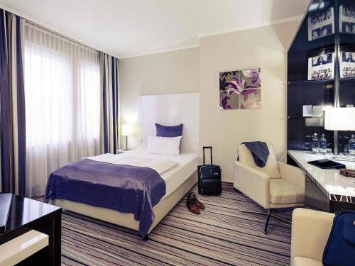 Habitación Individual Estándar del hotel Mercure Wiesbaden City. Foto 6