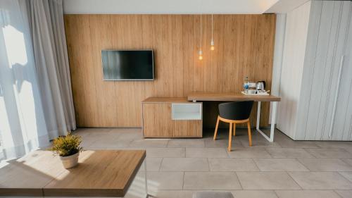 Habitación doble Lujo Sofá Cama incluido 2 Camas individuales del hotel Bluesea Corralejo Village. Foto 3