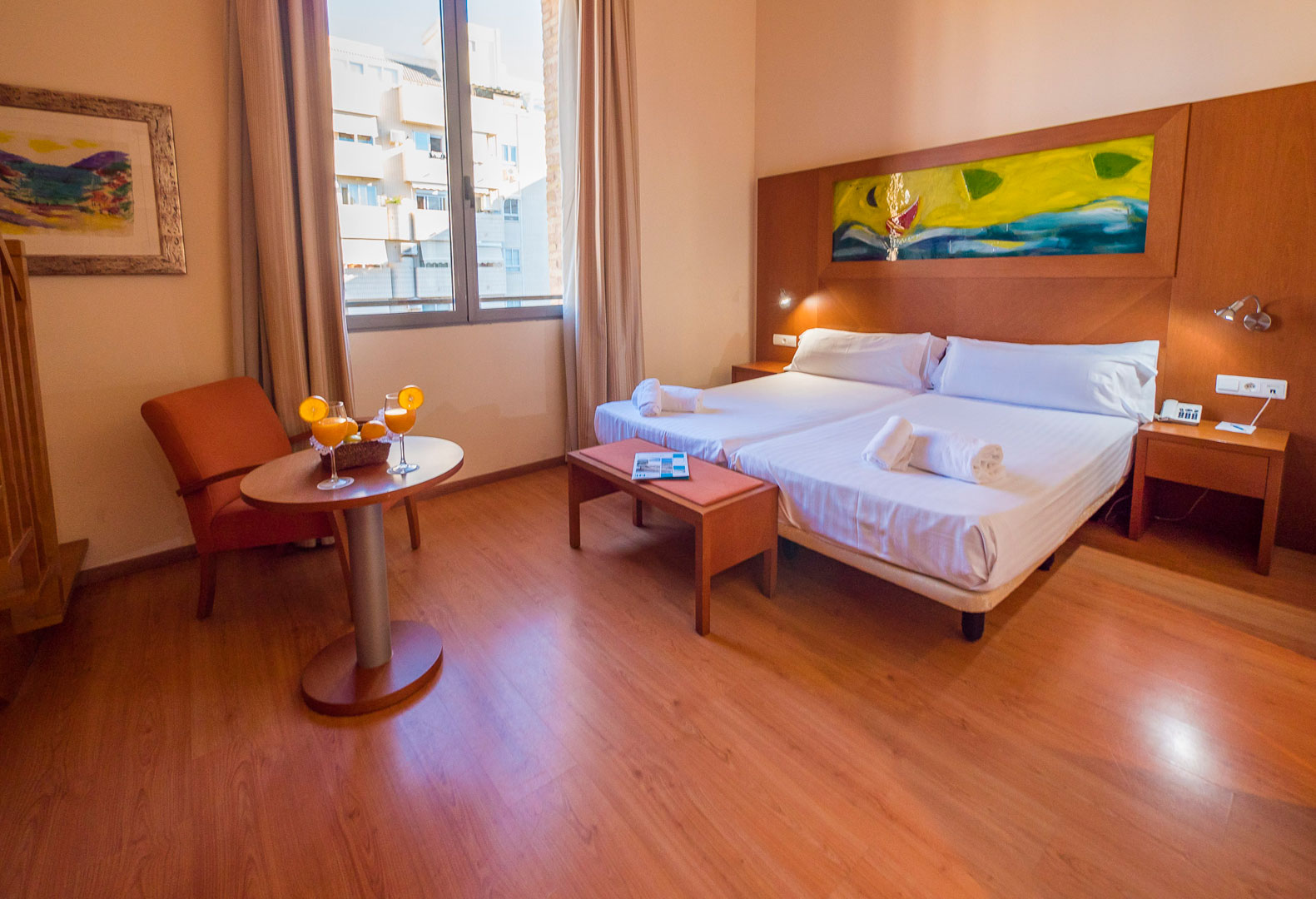 Habitación doble Duplex del hotel Dwo Valencia