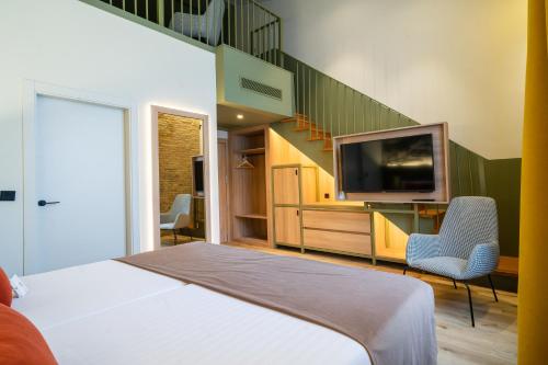 Habitación Dúplex del hotel Dwo Valencia. Foto 1