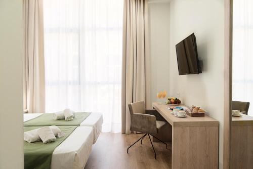 Habitación Individual Confort del hotel Dwo Valencia. Foto 1