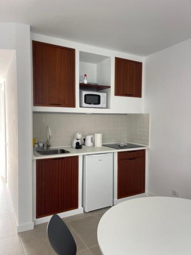 Apartamento Vista Jardín 1 habitación Sofá Cama incluido 1 Cama doble del hotel La Concha del Mar. Foto 9