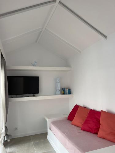 Apartamento Vista Jardín 1 habitación Sofá Cama incluido 1 Cama doble del hotel La Concha del Mar. Foto 13