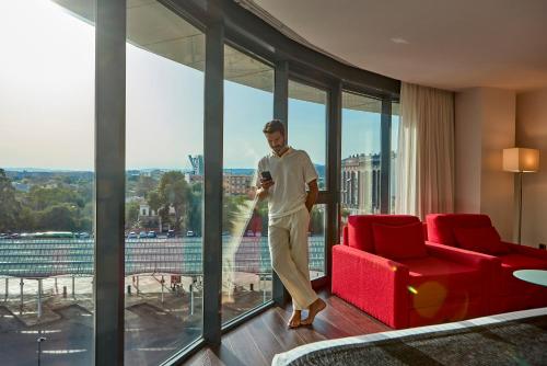 HABITACIÓN PANORÁMICA DELUXE del hotel Civis Luz Castellón. Foto 1