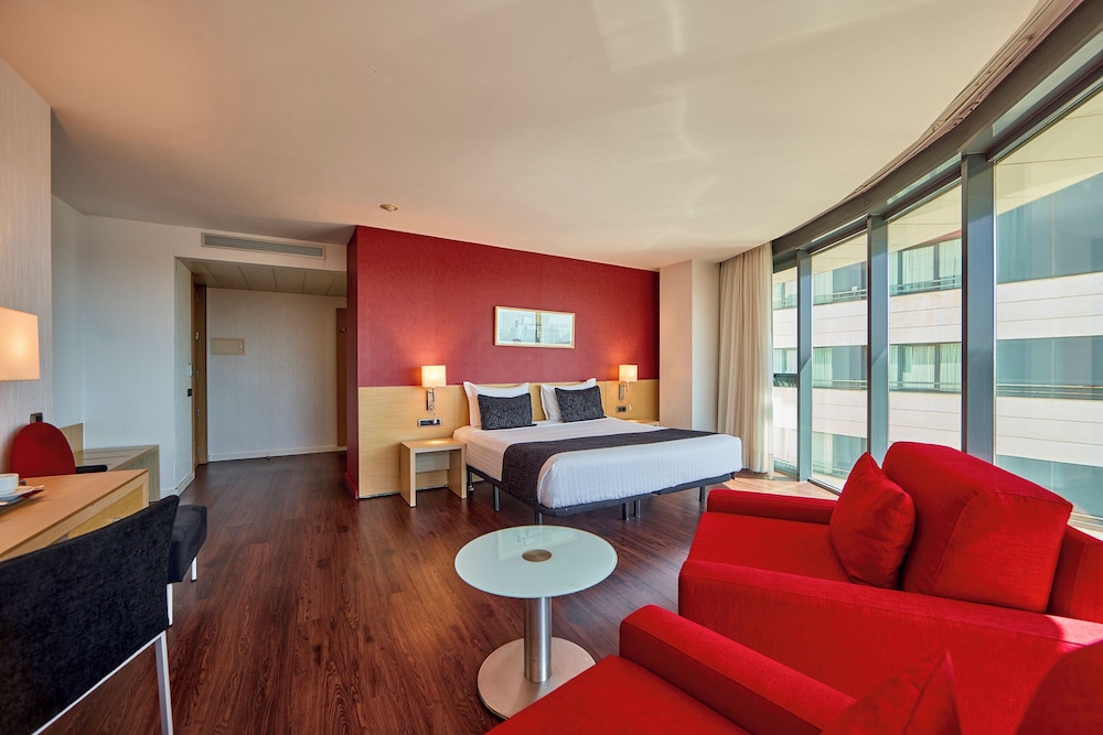 Habitación doble Lujo 1 Cama king Vista ciudad Vista Panorámica Business del hotel Civis Luz Castellón