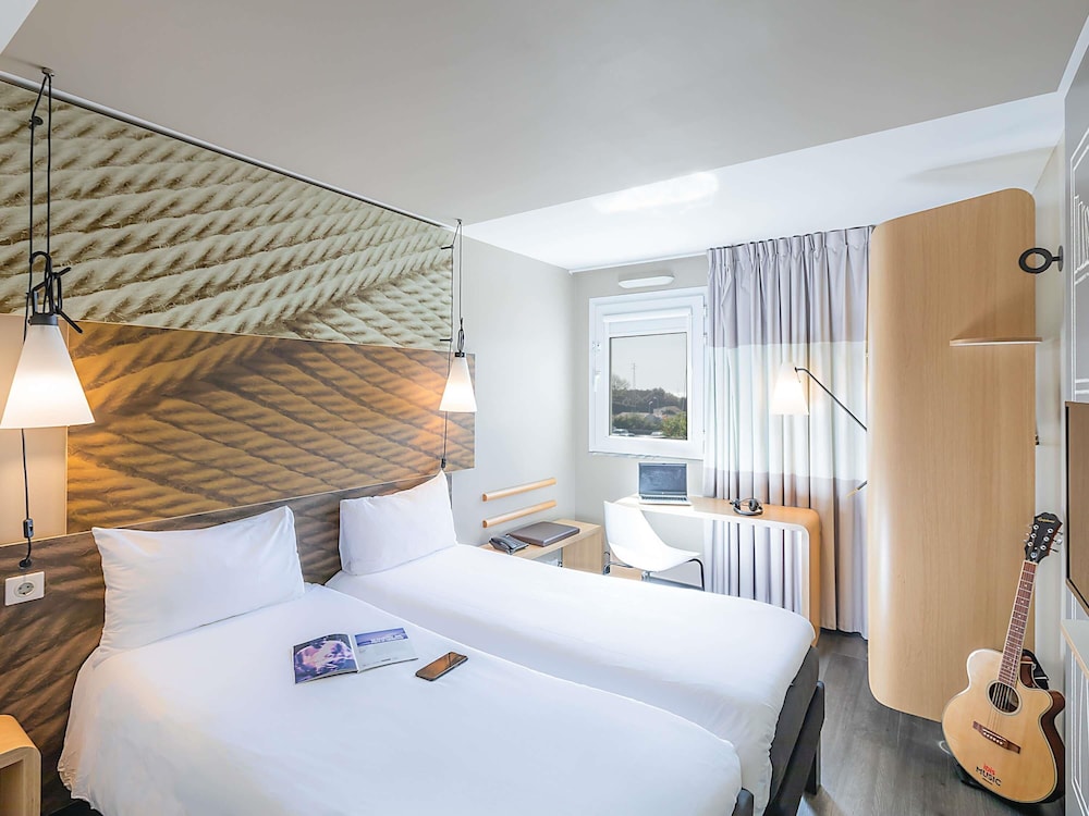 Habitación estándar con 2 camas individuales, 2 camas individuales del hotel Ibis Porto Gaia