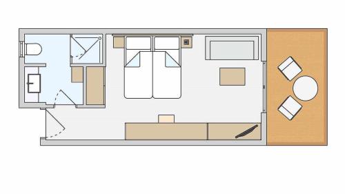 Habitación Doble Estándar del hotel Robinson Esquinzo Playa - All Inclusive. Foto 3