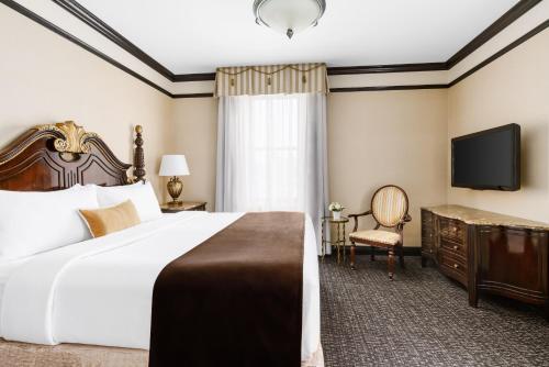 Suite Deluxe con cama extragrande del hotel Lucerne