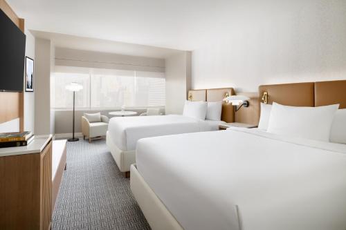 Habitación con 2 camas grandes del hotel Hyatt Regency Times Square