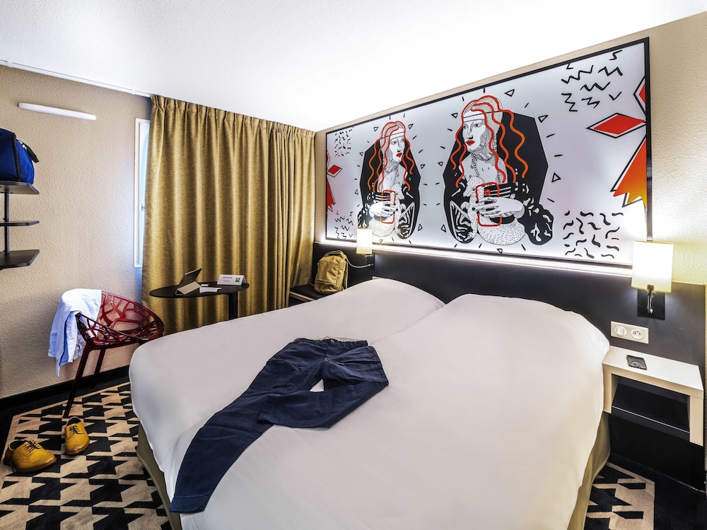 Habitación Estándar con 1 cama doble del hotel Ibis Styles Saint Brieuc Plerin. Foto 1