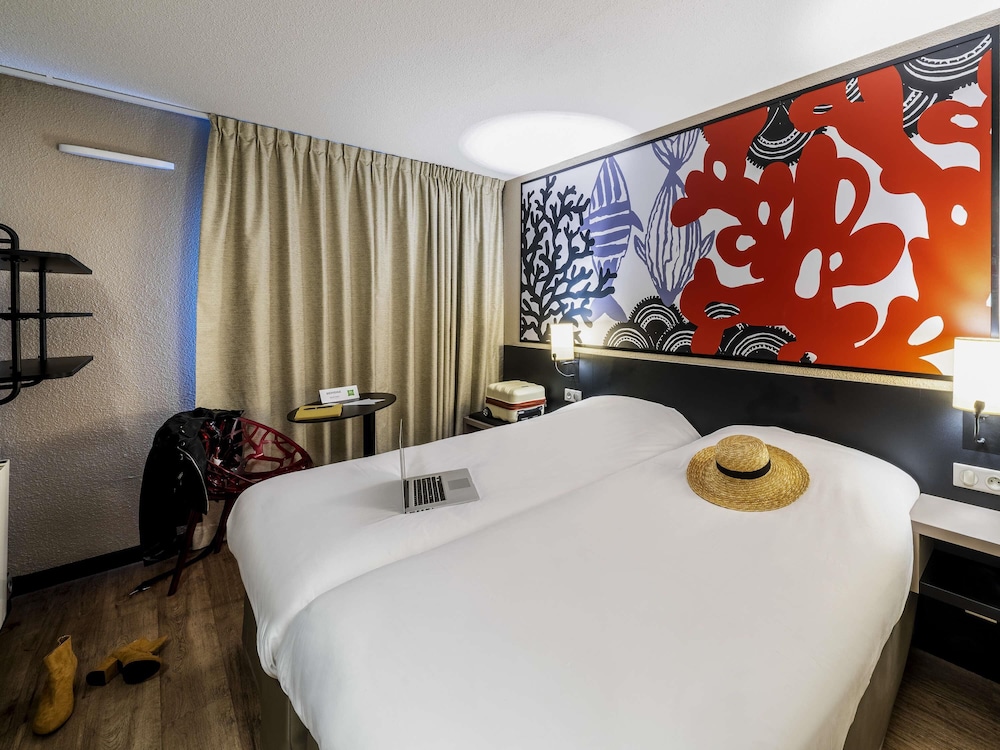 Habitación estándar con 2 camas individuales del hotel Ibis Styles Saint Brieuc Plerin