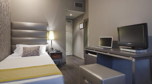 Habitación Individual Clásica del hotel Mozart. Foto 4