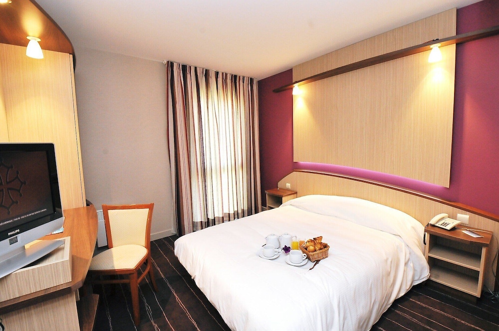 Habitación Classic con una cama doble del hotel Mercure Castres L'occitan. Foto 2