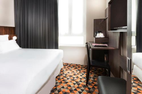 Habitación Confort con vistas al patio del hotel Libertel Gare Du Nord Suede
