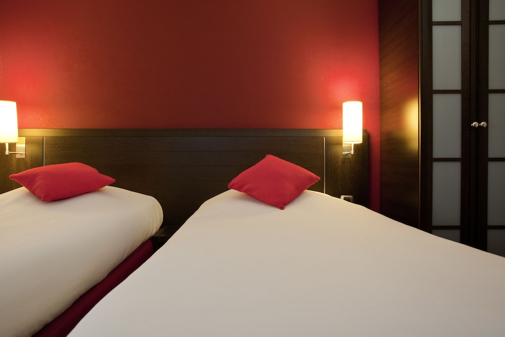 Habitación estándar con camas individuales del hotel Ibis Styles Belfort Centre