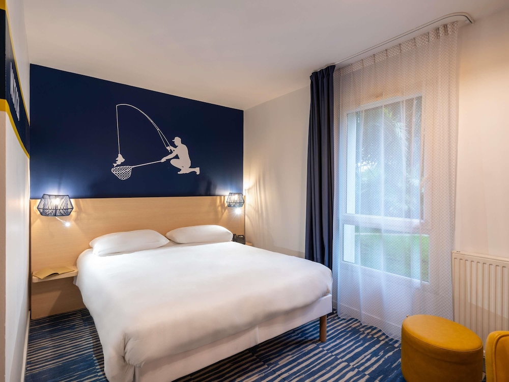 Habitación Estándar - 2 camas individuales del hotel ibis Styles Morlaix