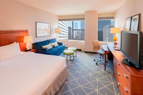 Habitación con cama extragrande. del hotel Courtyard New York Manhattan/Midtown East. Foto 6