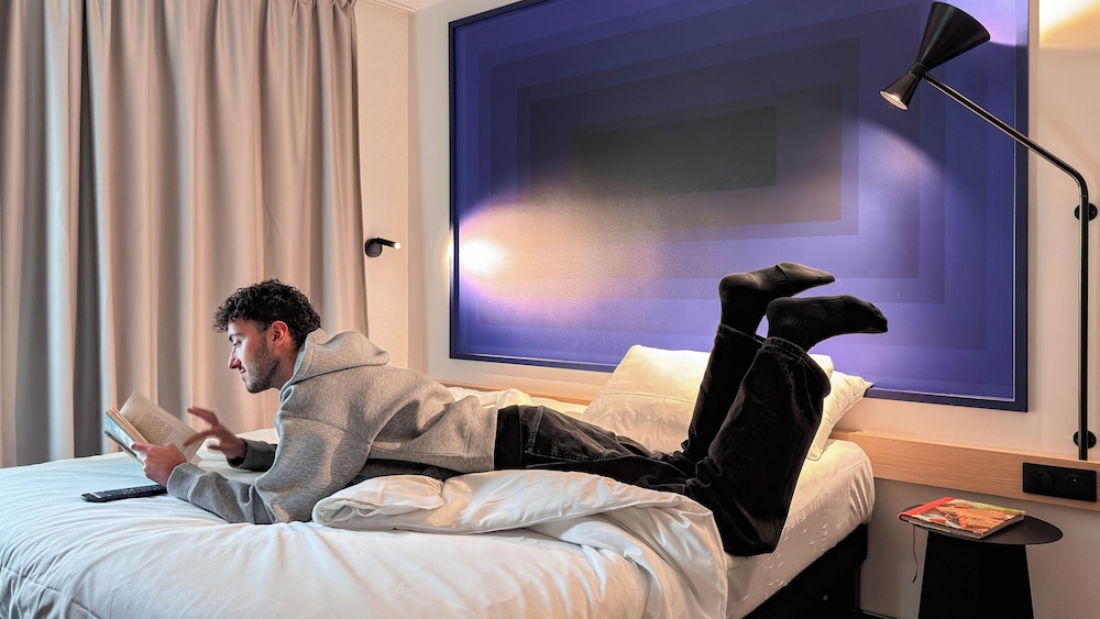 Habitación Estándar con 1 cama doble del hotel Ibis Rennes Beaulieu. Foto 3